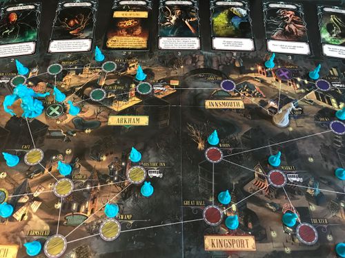 An Occultist Doctor Duo In Pandemic Reign Of Cthulhu Gameward Bound Boardgamegeek