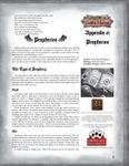RPG Item: Leagues of Gothic Horror Appendix 6: Prophecies