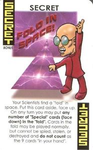 Nuclear War: Fold in Space Promo Card