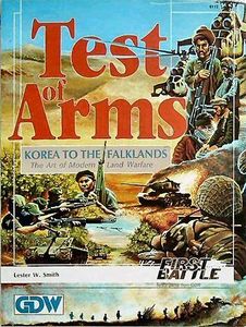 Test Of Arms box art