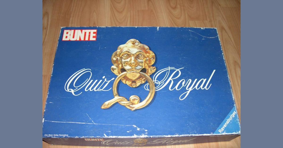 Quiz Royal Board Game BoardGameGeek