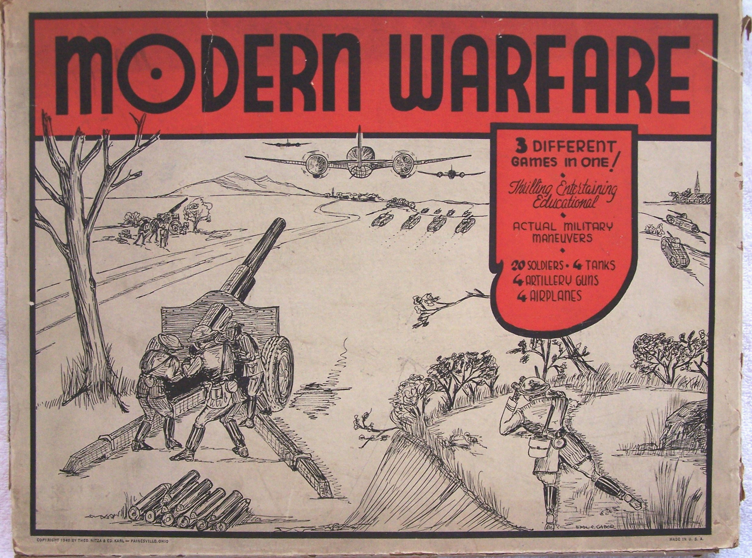 Modern Warfare cover art