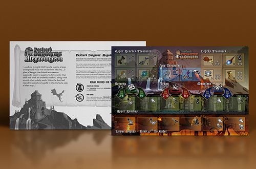 Postcard Dungeons: MEGADUNGEON