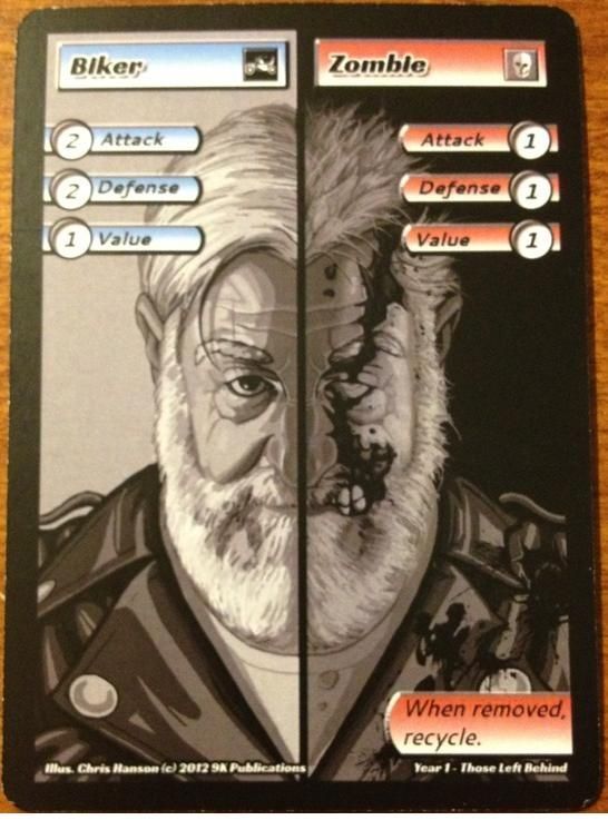 ApocalypZe Card Game: Biker/Zombie Promo box art