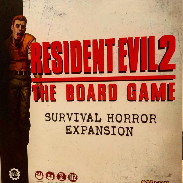 Resident Evil 2 Board Game Survival Horror Expansion NEW SFG Fast and Free UK PP 