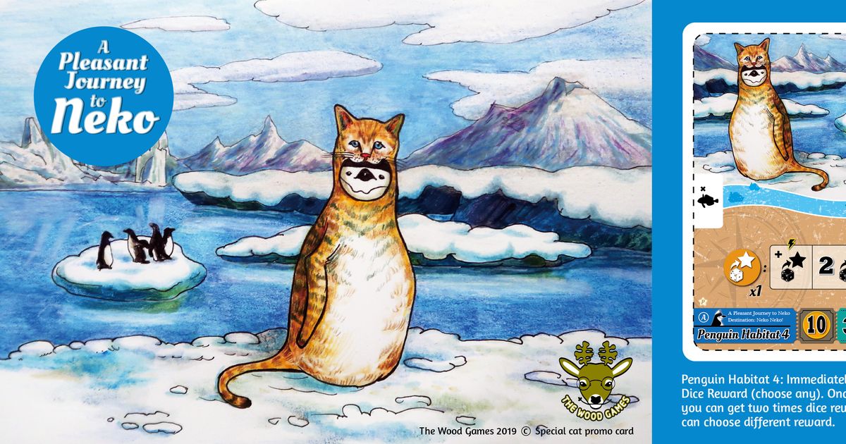 A Pleasant Journey to Neko Penguin Habitat 4 Board Game BoardGameGeek