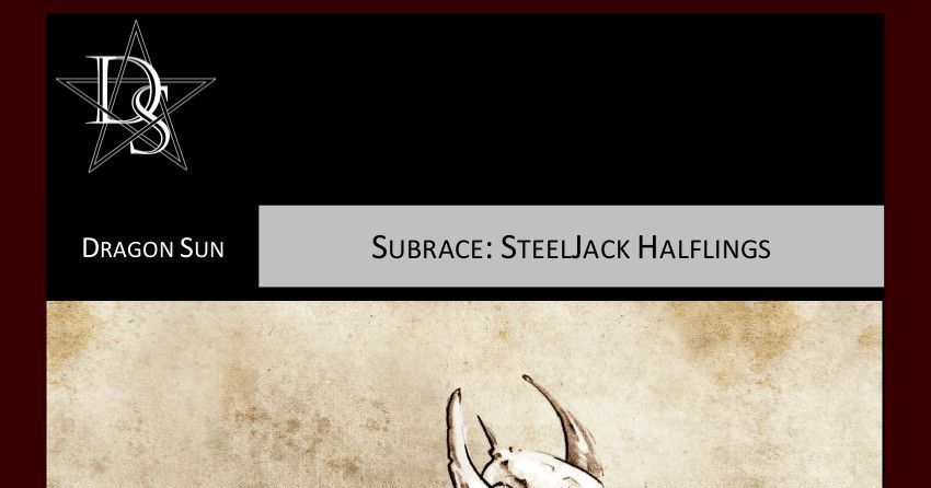Subrace: Steeljack Halflings | RPG Item | BoardGameGeek