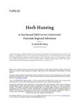 RPG Item: FUR5-02: Herb Hunting