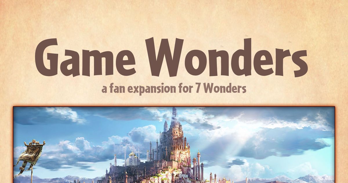 7 Wonders 27 Wonders Pack Fans Made Expansion 