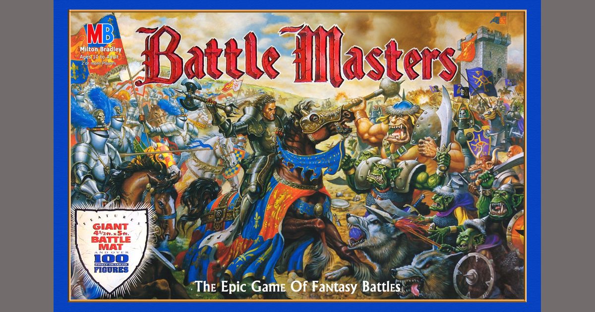 Multi-Anuncio de Tropas de Battle Masters de MB BattleMasters' Troops from MB 