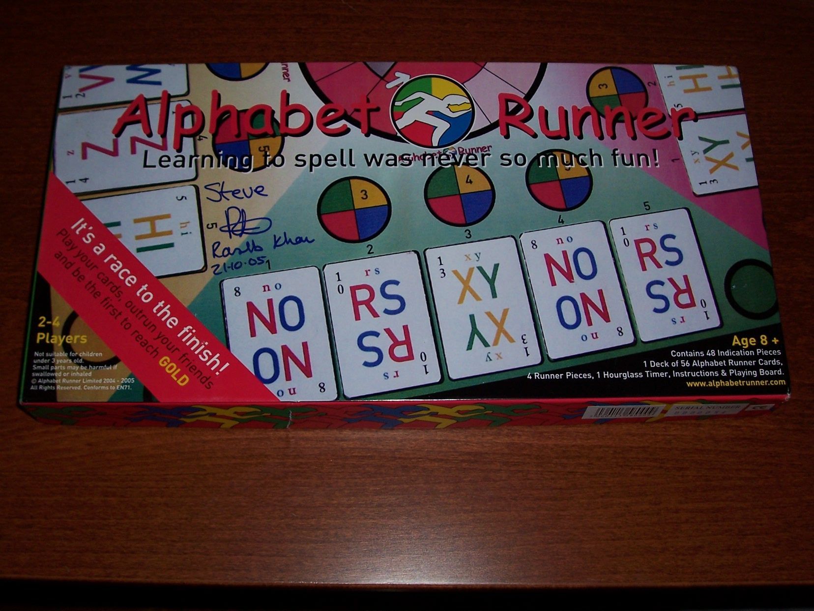 Coperta Alphabet Runner