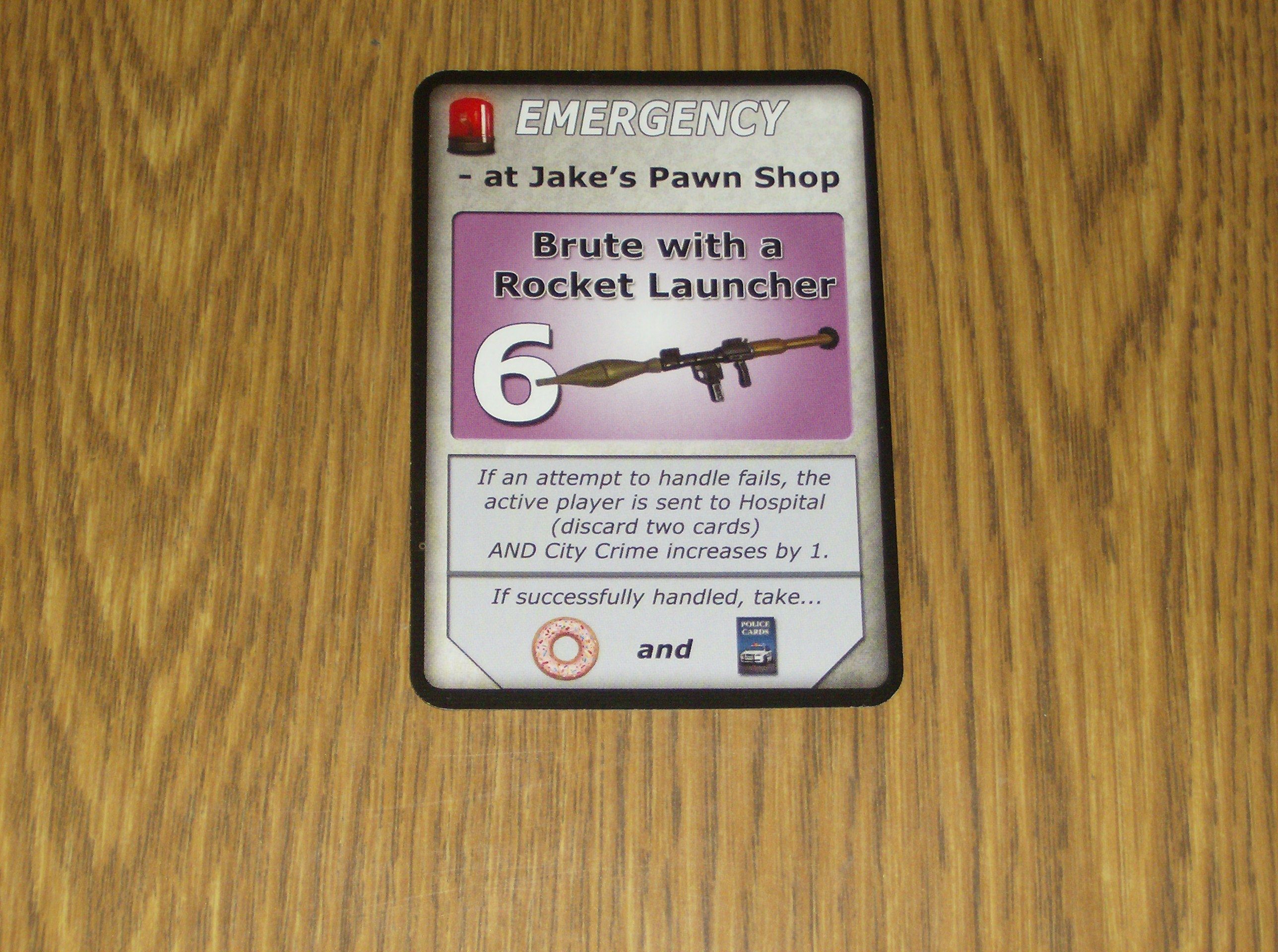 Police Precinct: Rocket Launcher Promo Card