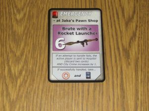 Police Precinct: Rocket Launcher Promo Card