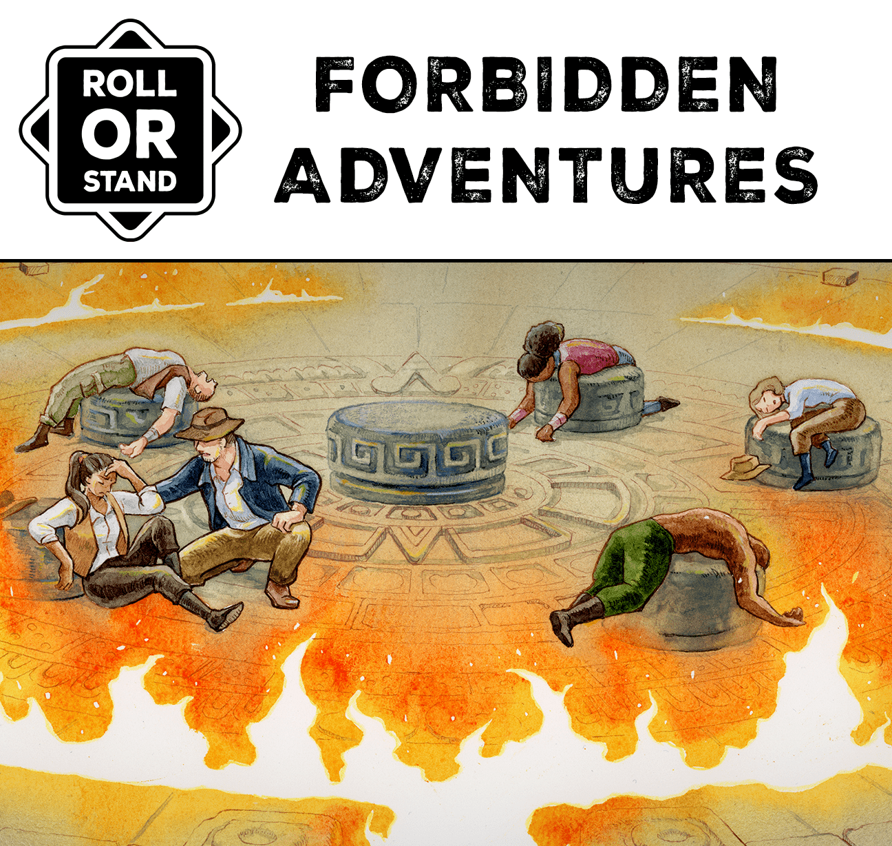 Cover art for Roll or Stand: Forbidden Adventures