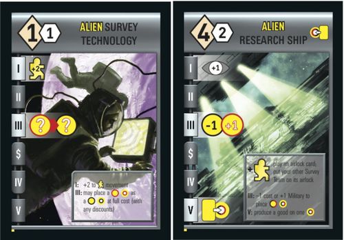 Board Game: Race for the Galaxy: Alien Artifacts