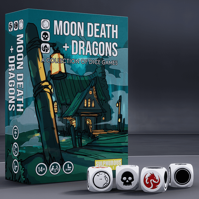 Moon Death + Dragons cover art