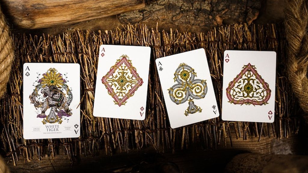 Kickstarter: White Tiger Playing Cards (Limited Edition