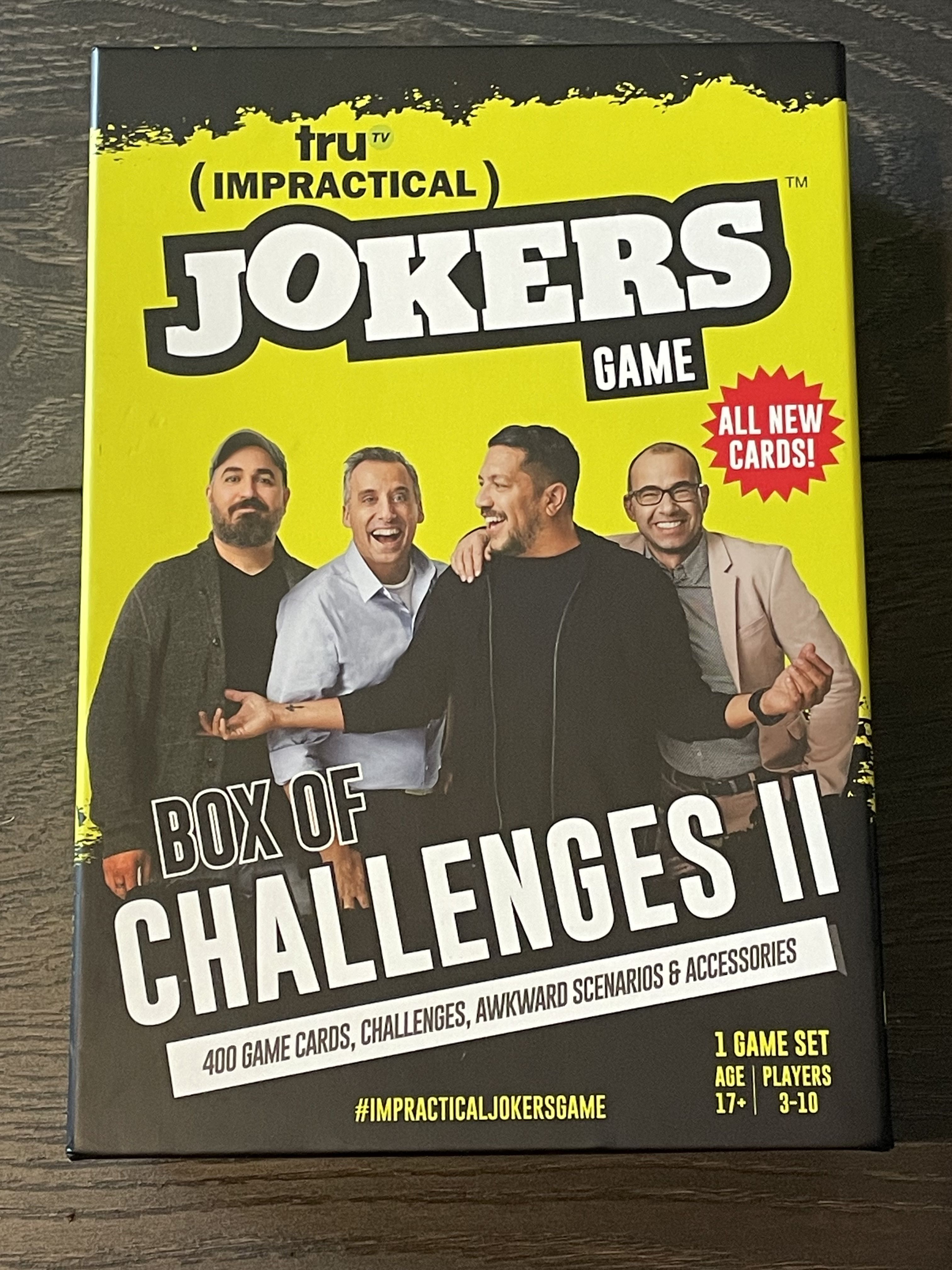 Cover art for Impractical Jokers the Game: Box of Challenges II