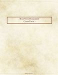 RPG Item: BoltNine Homebrew Class Pack I
