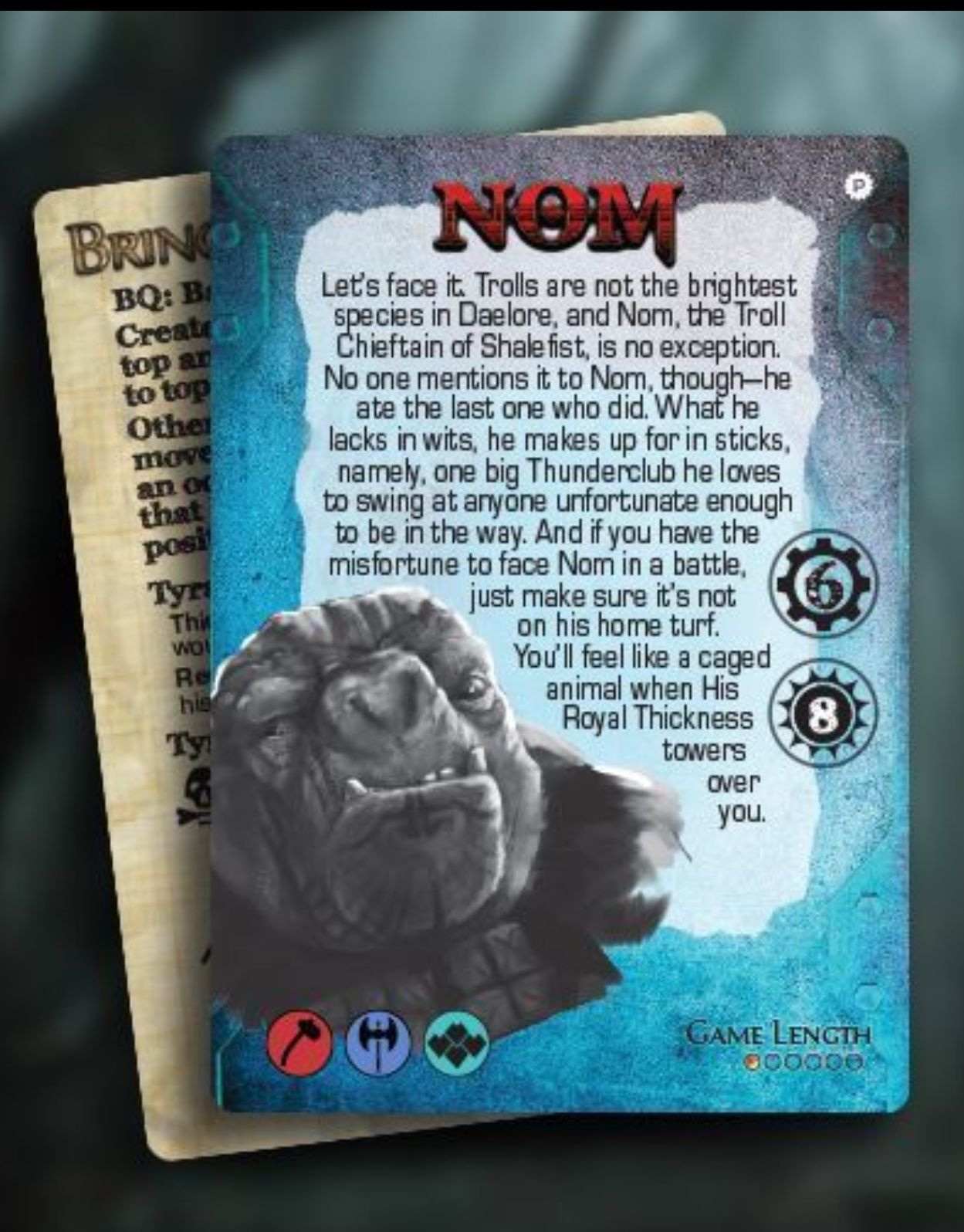 Too Many Bones: Free RPG Day Promo- Nom “Bring the Thunder”