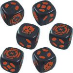 Board Game Accessory: Zombicide: Invader – Orange Dice Pack