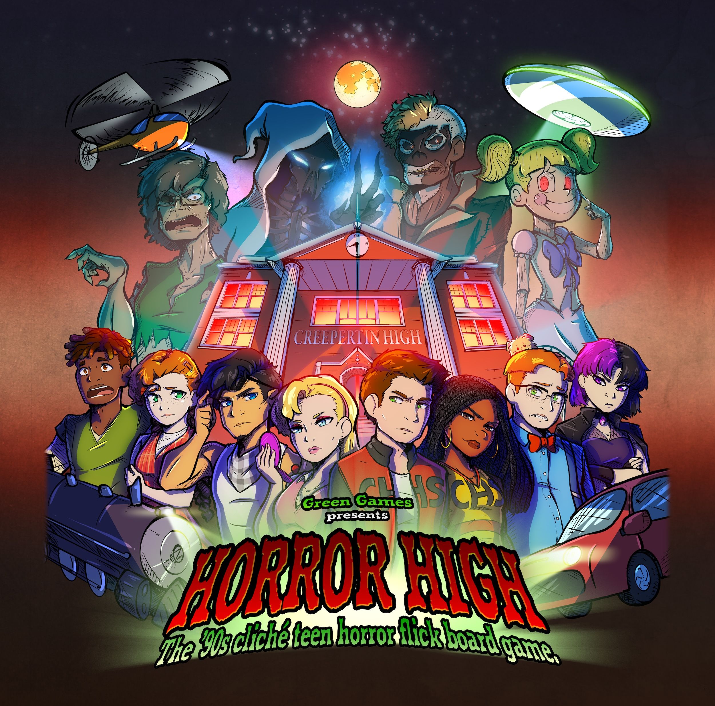 Cover art for Horror High
