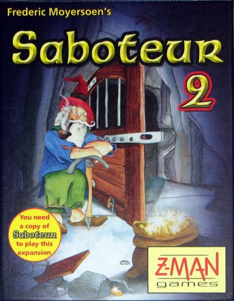 NEW - Saboteur 2 Expansion Set Card Game Frederic Moyersoen Z-Man