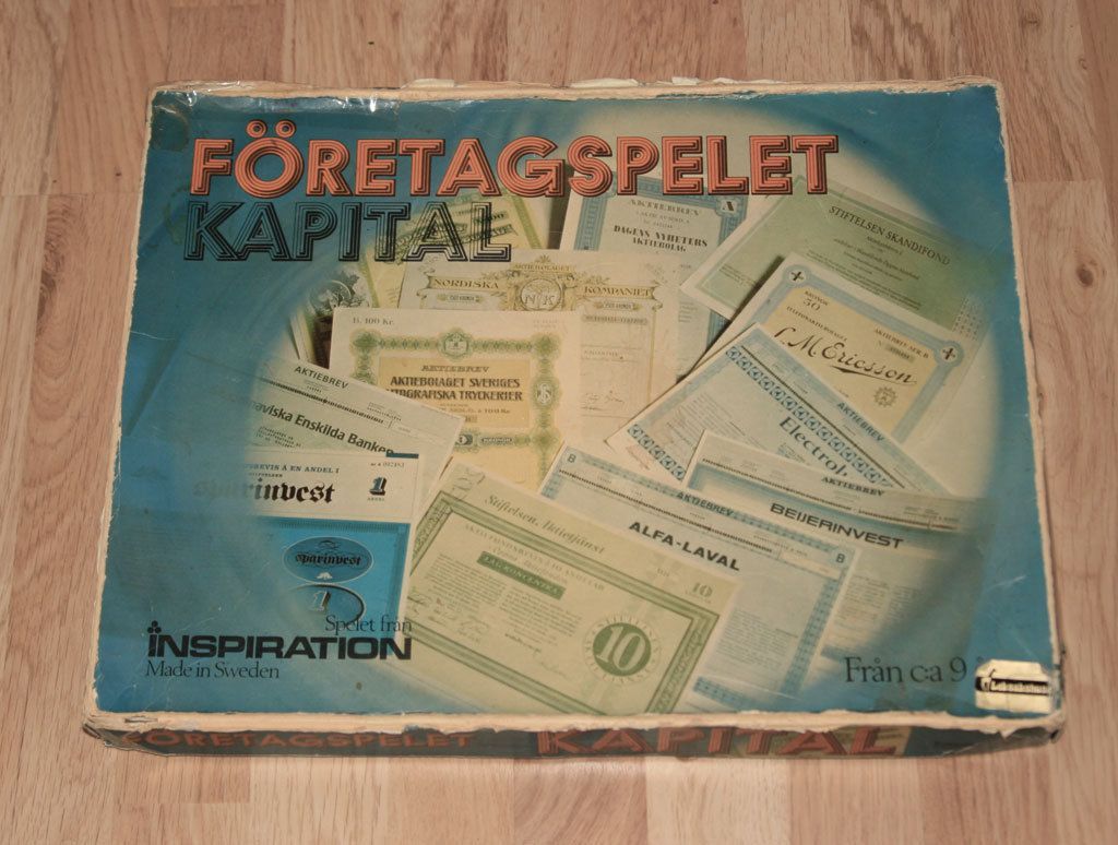 Företagsspelet Kapital