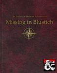 RPG Item: The Society of Stalwart Adventurers: Missing in Blustich