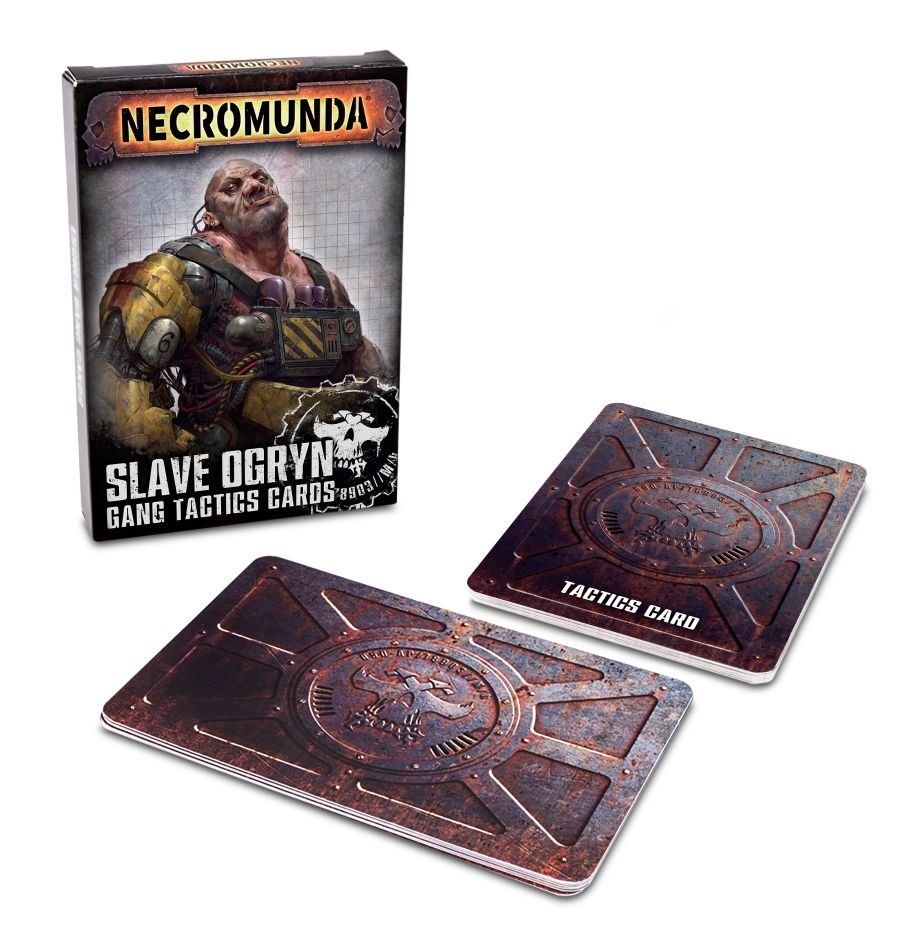 Necromunda: Slave Ogryn Gang Tactics Cards cover art