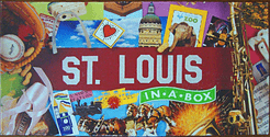 St. Louis In A Box Monopoly Style Family Board Game Late for the Sky NEW  SEALED