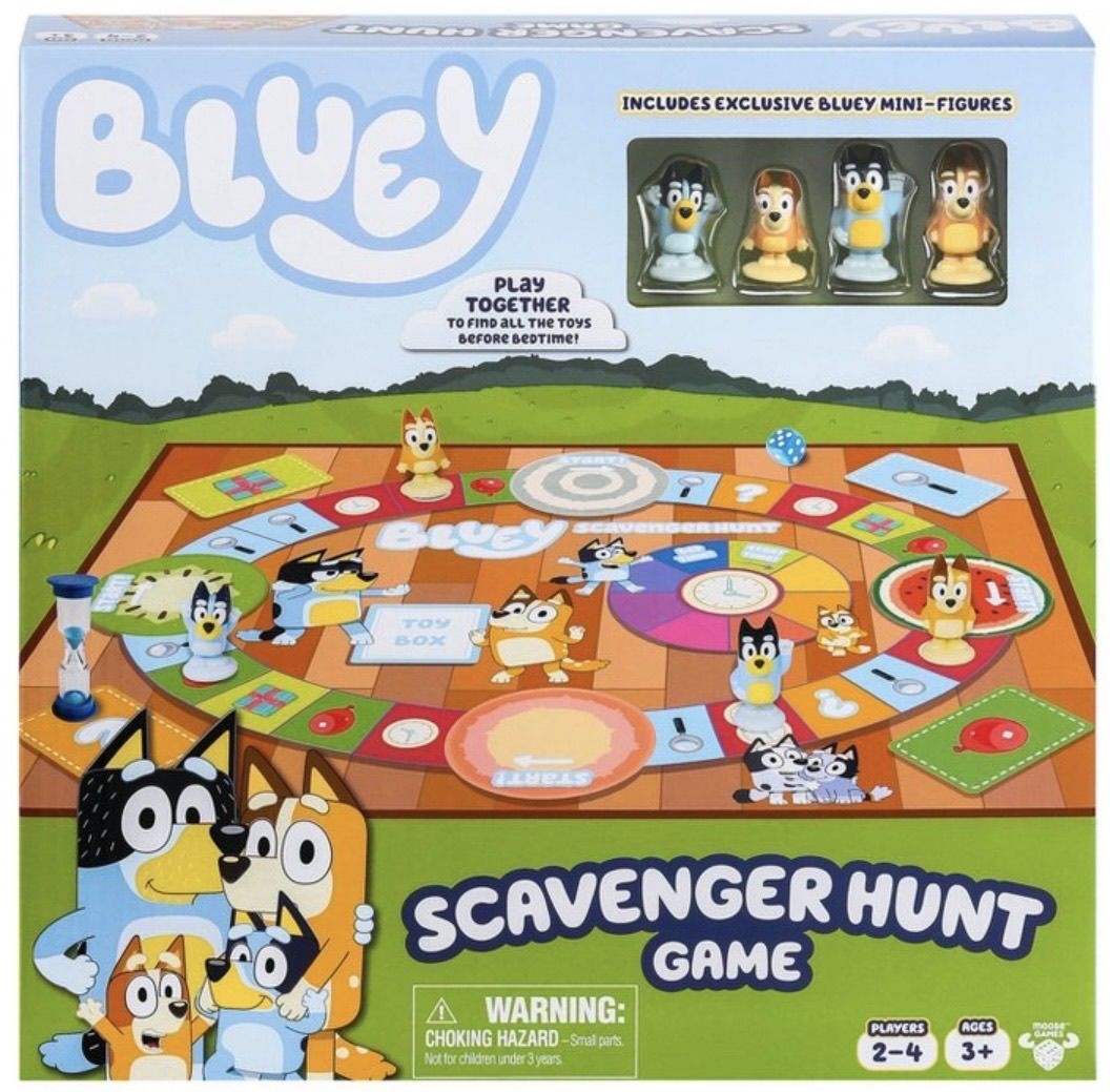 Bluey Scavenger Hunt Game cover