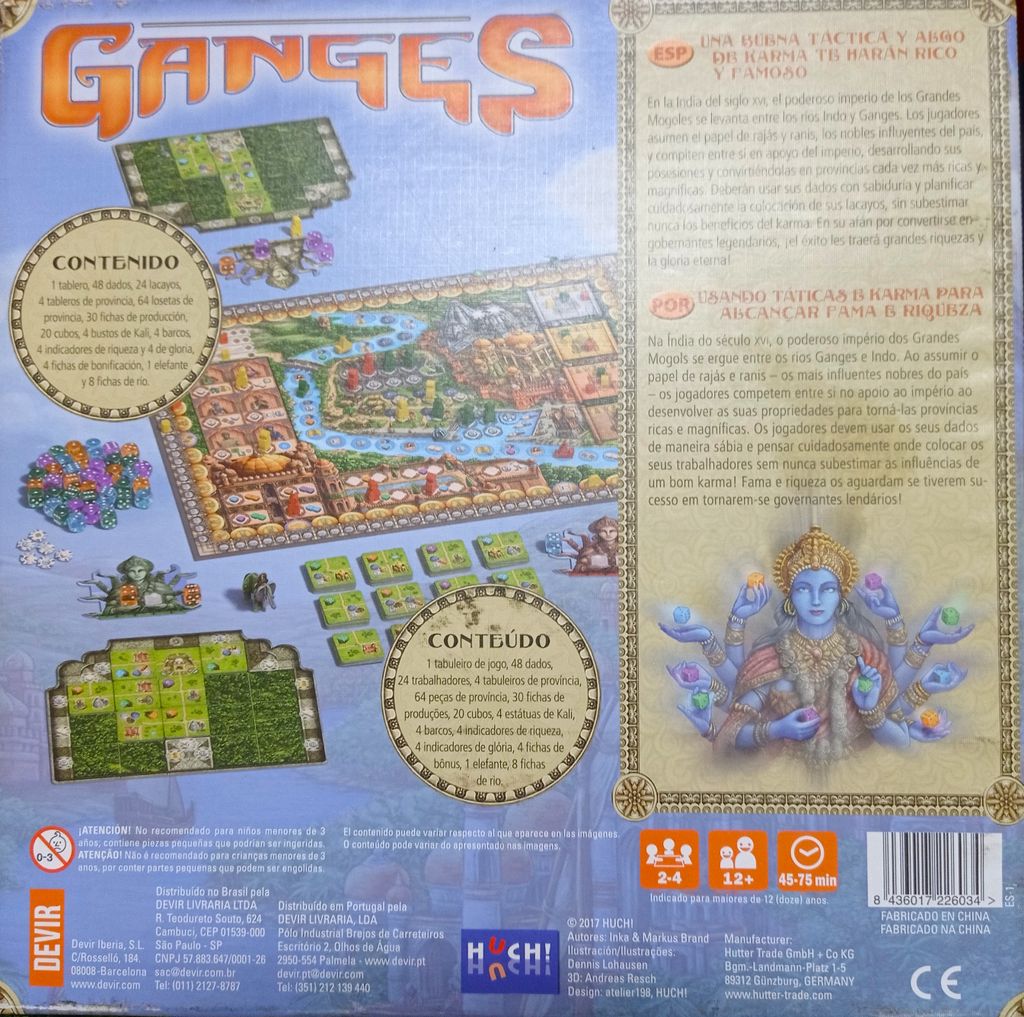Rajas Of The Ganges Image Boardgamegeek