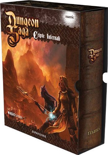 Coperta Dungeon Saga: The Infernal Crypts