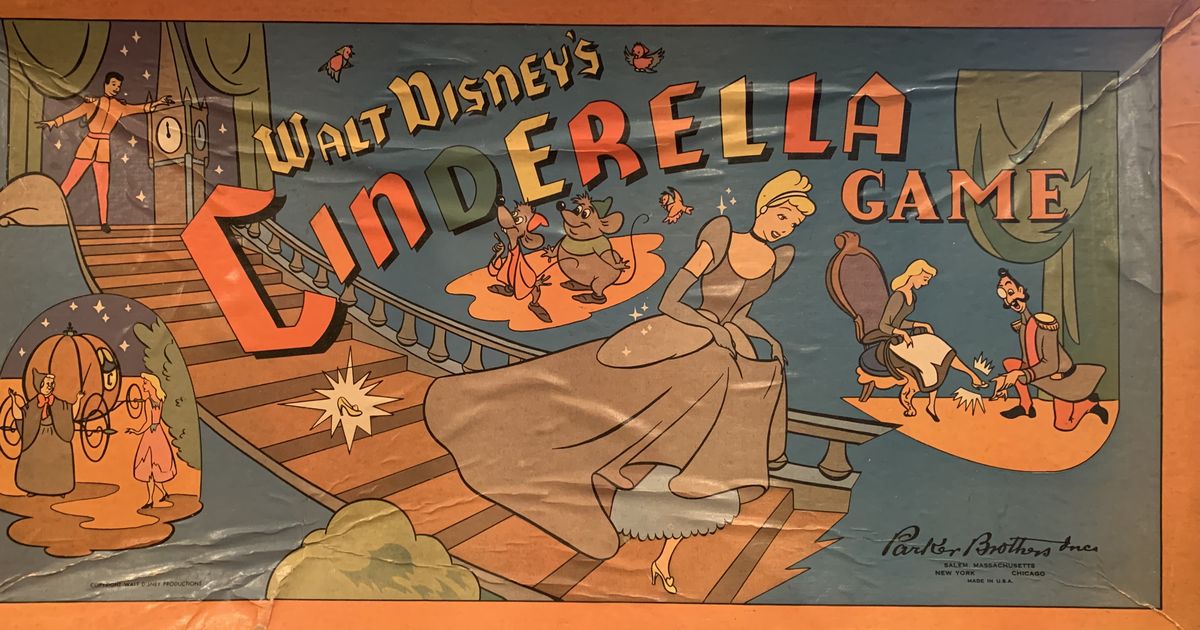 Walt Disney's Cinderella Game Board Game BoardGameGeek