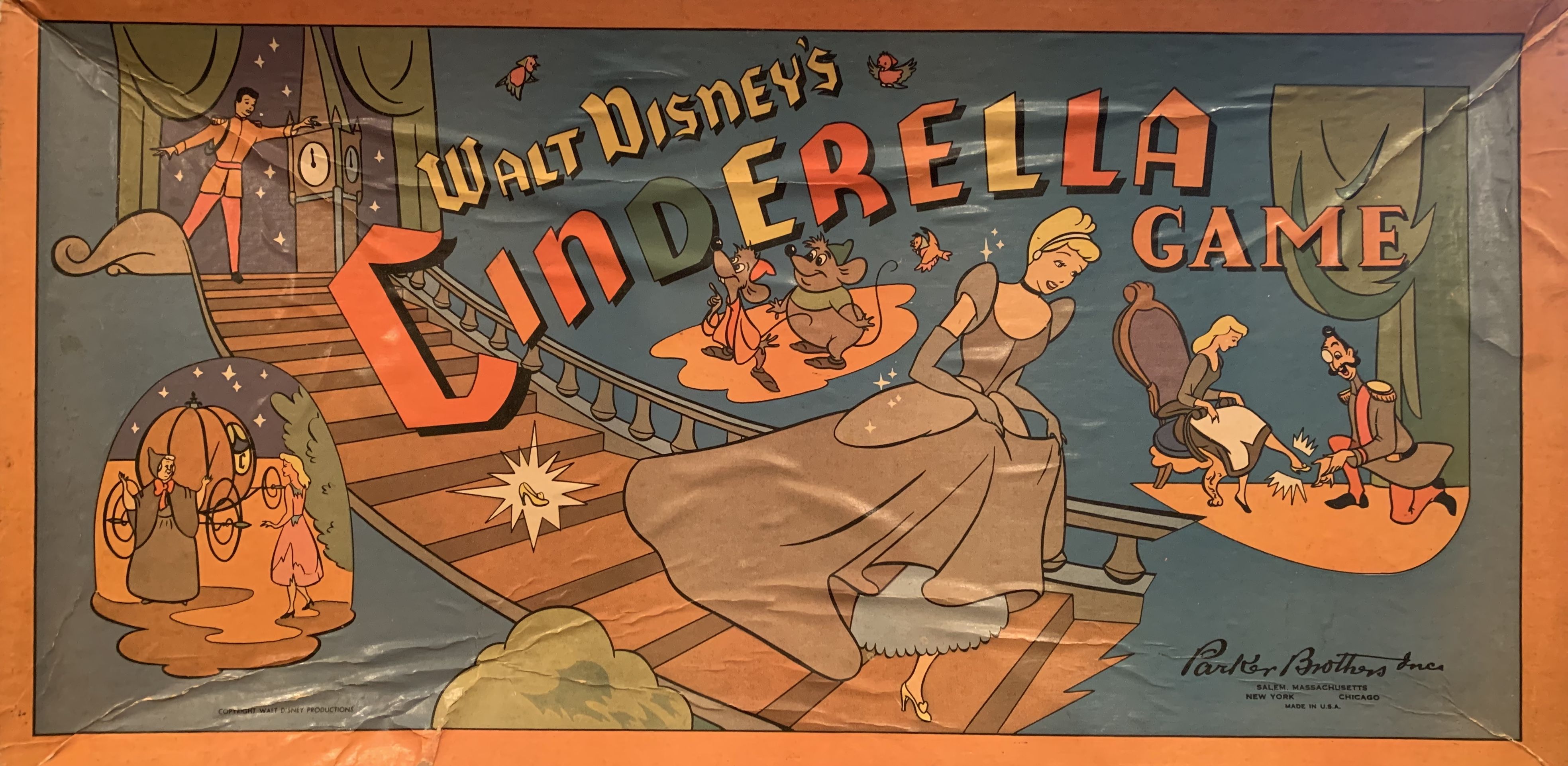 Walt Disney's Cinderella Game doboz