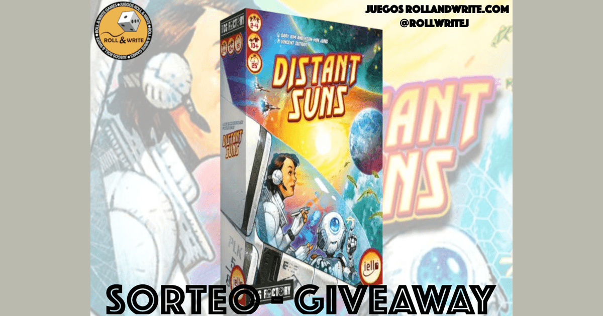 Giveaway Distant Suns Juegos Roll & Write BoardGameGeek