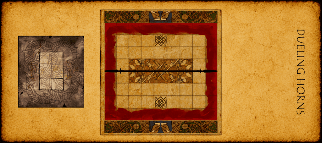 Illustration 1 de DUELING HORNS: A Viking Board Game