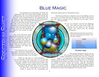 RPG Item: Colours of Magic: Blue Magic (5E)