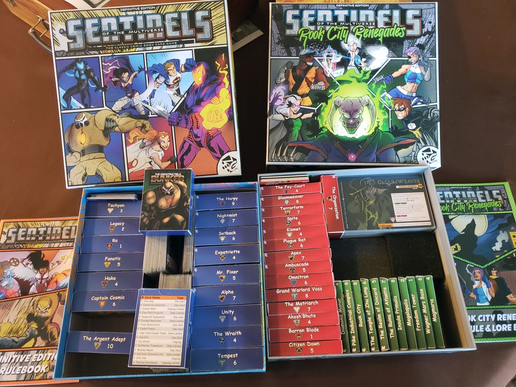 My custom tuckboxes and organization solution. | BoardGameGeek