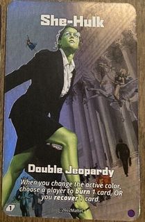 UNO Ultimate: She-Hulk – Double Jeopardy Ultra Rare Foil Chase Card