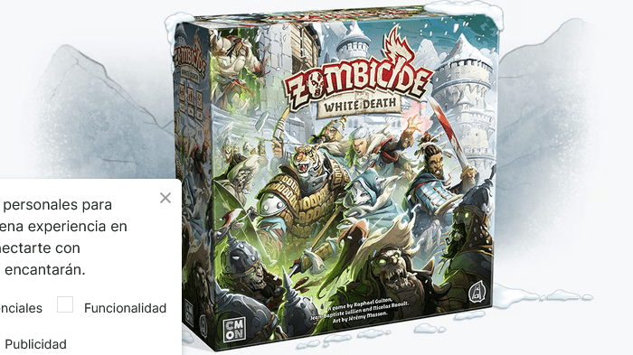 Massive Darkness 2: Zombicide White Death Crossover Pack cover art