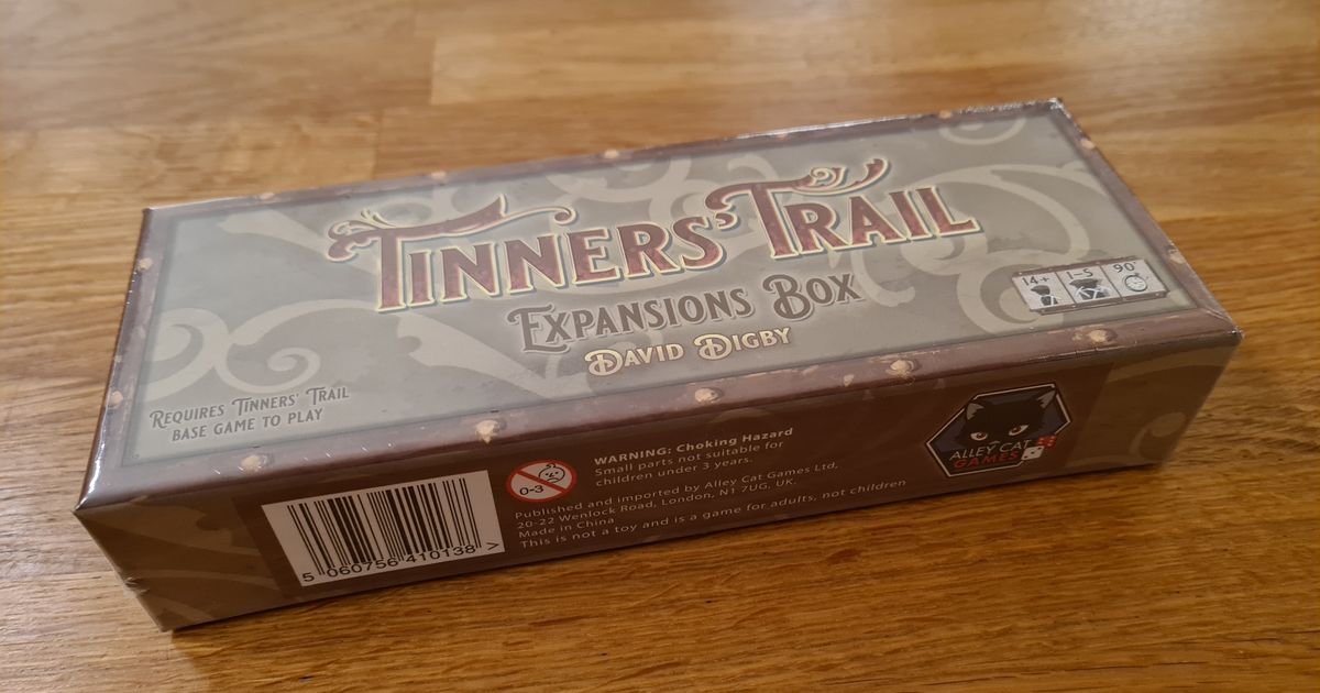 Tinners' Trail: Expansions Box | Board Game | BoardGameGeek