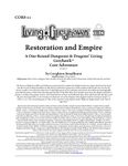 RPG Item: COR8-11: Restoration and Empire