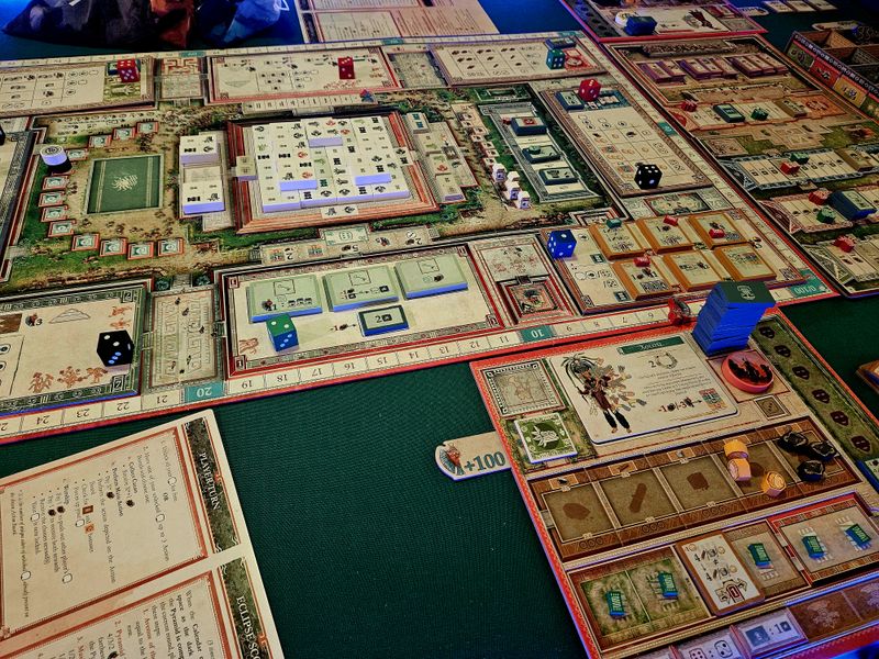 Asset image game Teotihuacan: City of Gods – Deluxe Master Set
