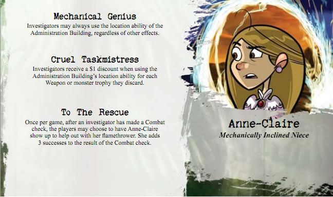 Arkham Horror: Penny Arcade Characters cover
