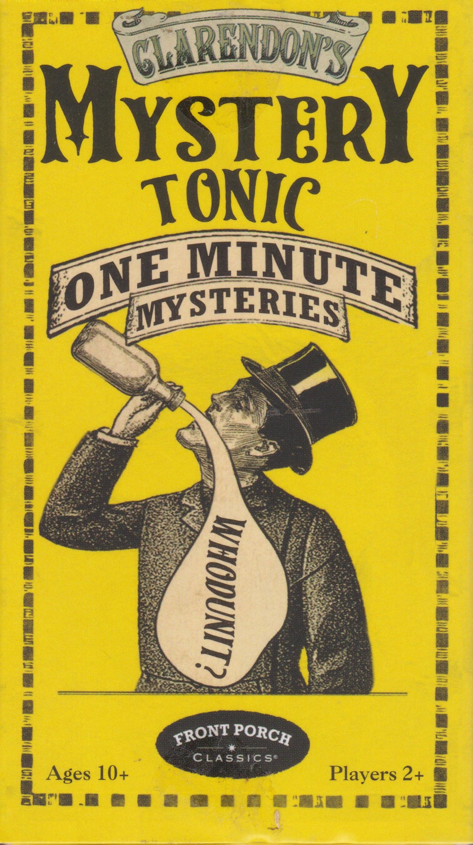 Mystery Tonic: One Minute Mysteries cover art