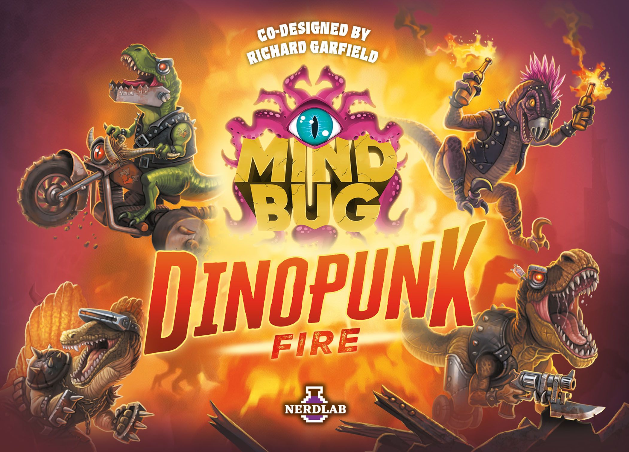 Cover art for Mindbug: Dinopunk Fire