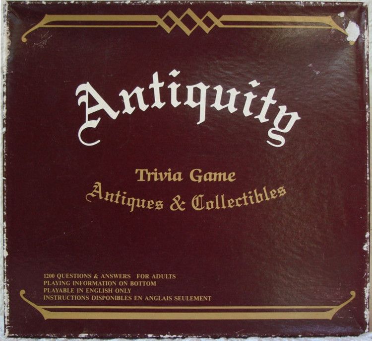 Antiquity Trivia Game box art