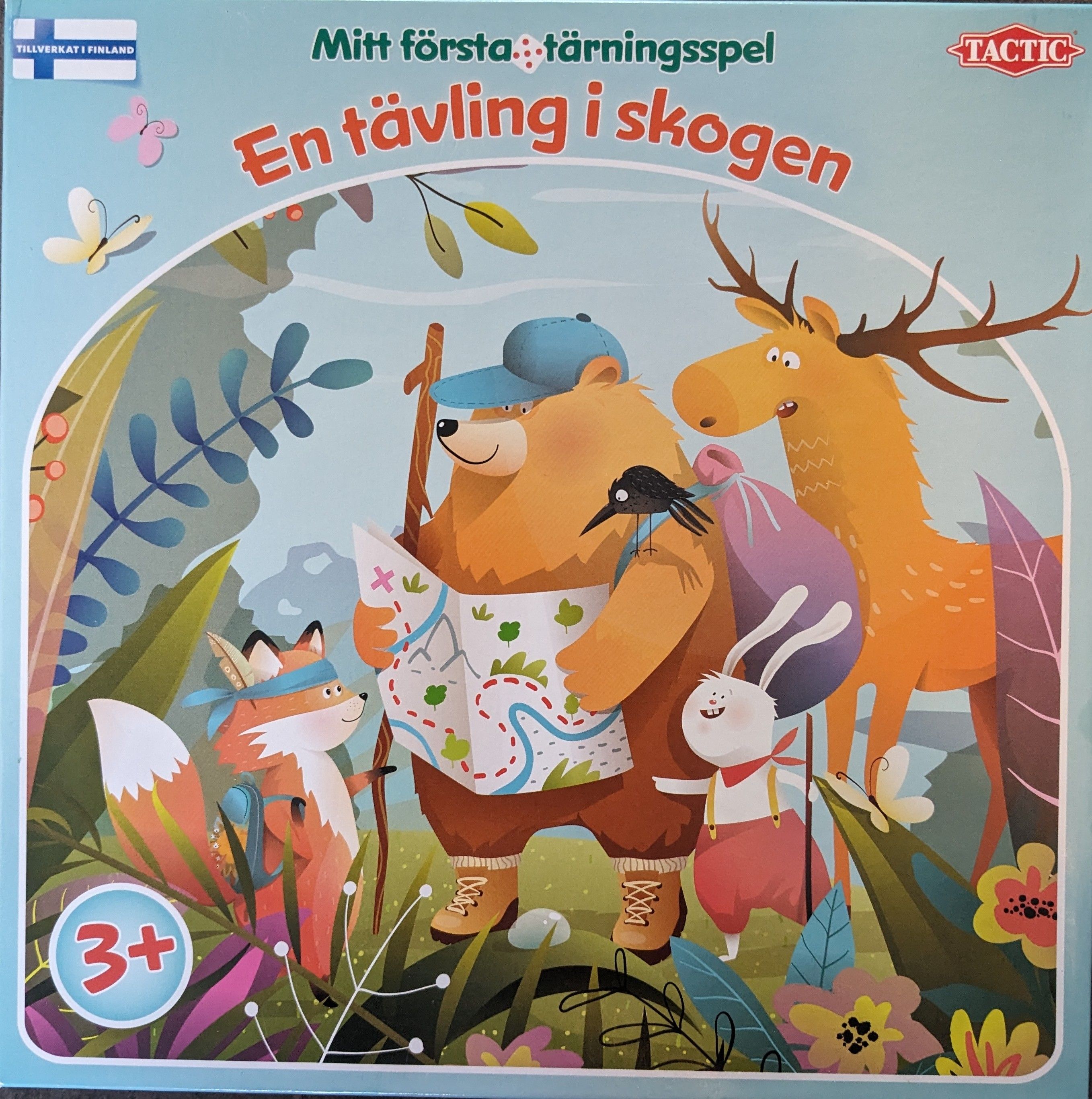 Mitt första tärningsspel: En tävling i skogen cover art